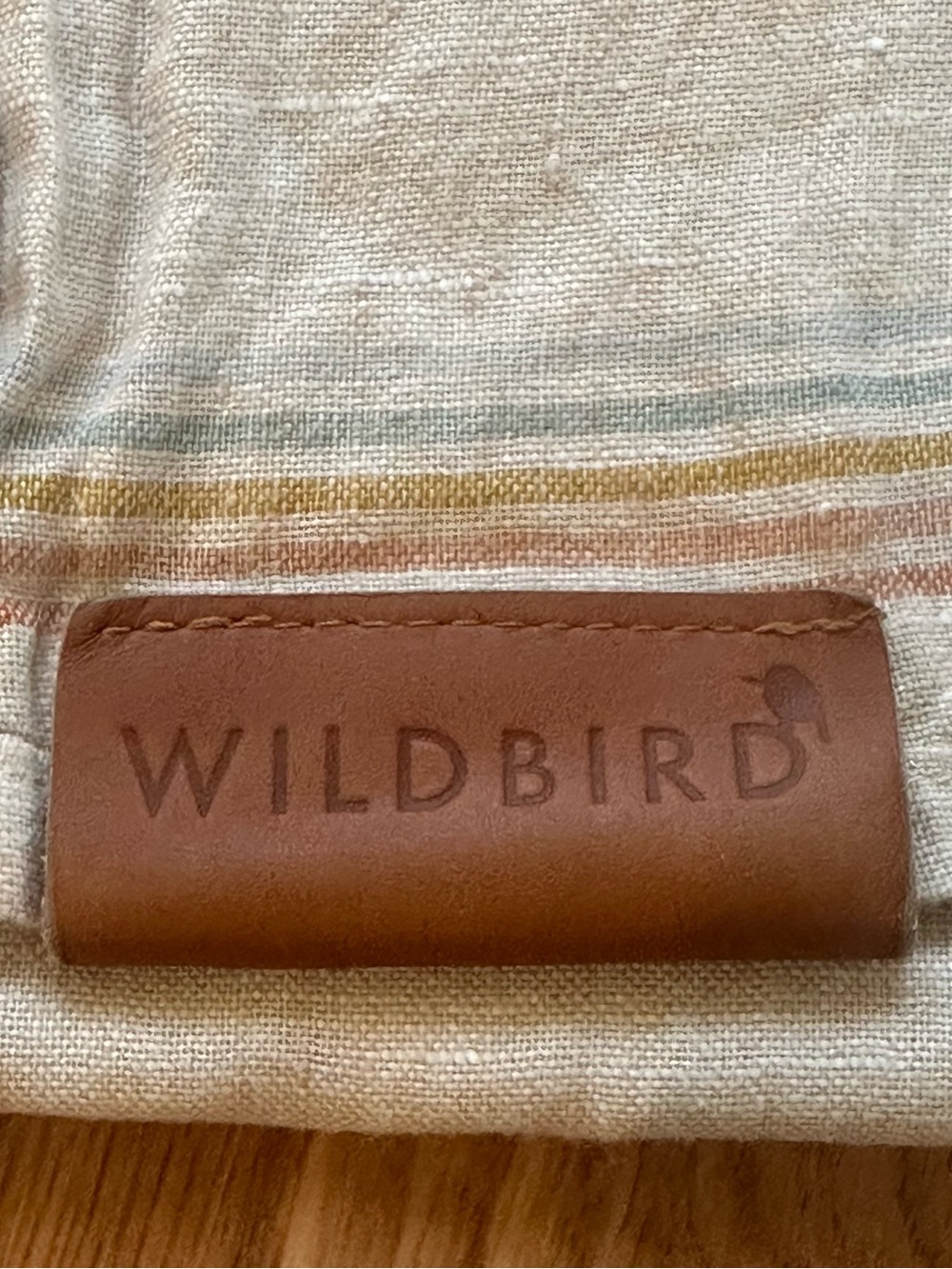Wildbird linen baby toddler ring sling - Picture 2 of 9